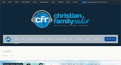 Desktop Screenshot of christianfamilyradio.com